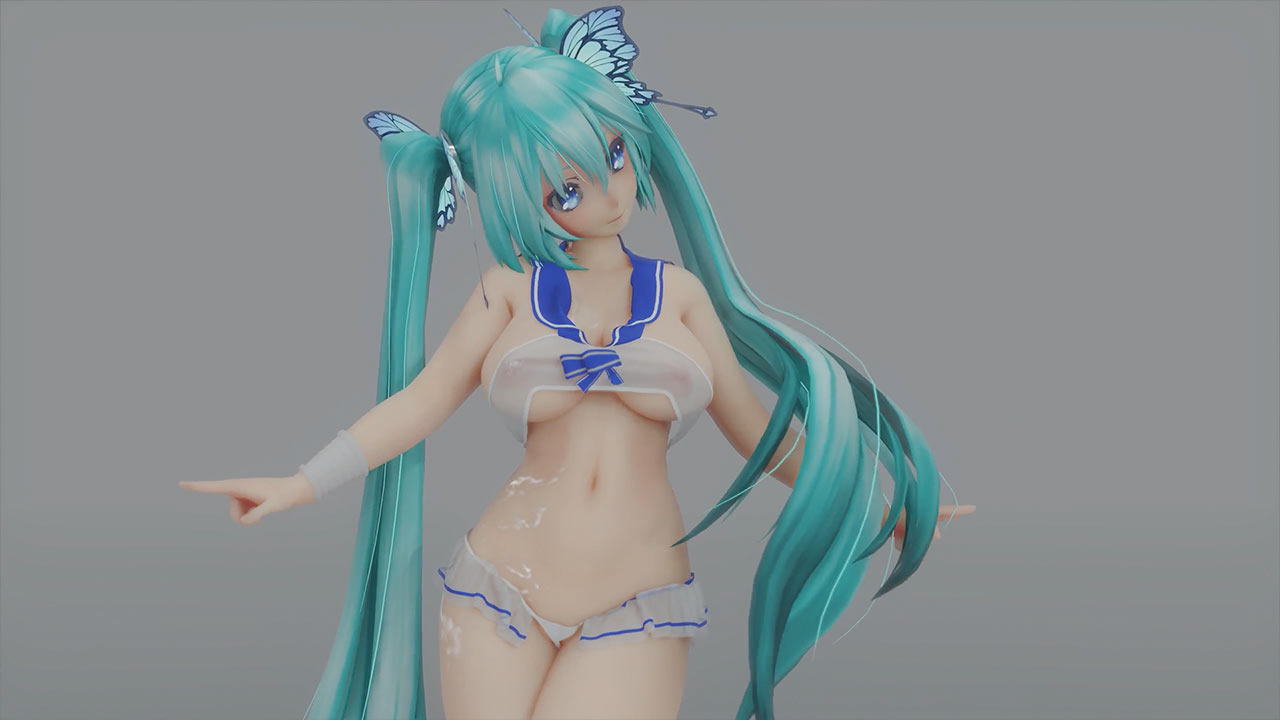 【腿玩年】初音-deepblue