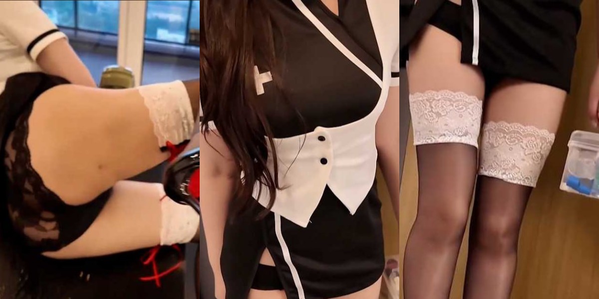 ASMR博主小一熟了女医生上门服务新作流出！韩梦瑶黑丝高跟鞋不断诱惑